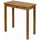 hagge home Schreibtisch 75 x 38 x 75 cm braun