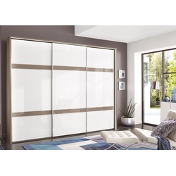 Wiemann Rialto Schwebetürenschrank Glas weiß variabel