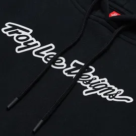 Troy Lee Designs Hoodie Schwarz/Weiß XL