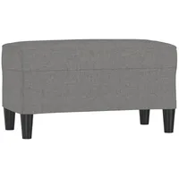 VidaXL Sitzbank Dunkelgrau 70x35x41 cm Stoff