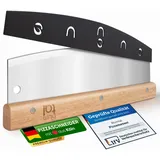 Blumtal Pizzaschneider Wiegemesser 32 cm Edelstahlklinge