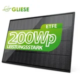 ETFE Solarmodul 200W Solarpanel + Ultraleicht Halb Flexibel Für Wohnmobil Balkon
