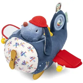 Lilliputiens Aktivitäten-Flugzeug Blau