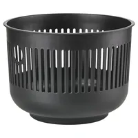 ZONE Denmark Ume Wäschekorb, 29 cm, schwarz