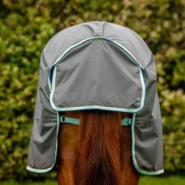 Horseware Amigo Hero Ripstop 50g Turnout Decke wasserdicht Blue Haze & Navy, Größe:6'9 - Blau