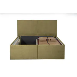 Halmon Schlafkomfort Betten Milano 100 x 200 cm H2 Gelb