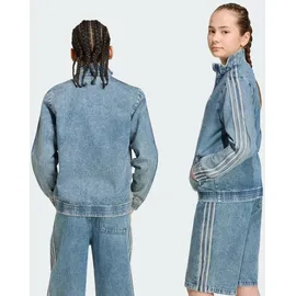 adidas Firebird Jacke Worn Blau Denim 152
