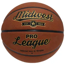 ND Sports Midwest Pro League Basketball (6, Hellbraun)