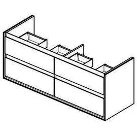 Ideal Standard Untere Schubladenfront CONNECT AIR 1300 mm Pinie/Braun matt