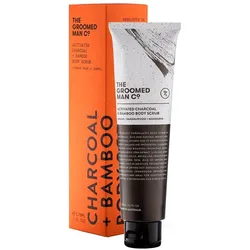 The Groomed Men Activated Charcoal Body Scrub 170 ml