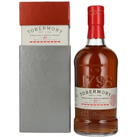 Tobermory 21 Jahre Oloroso 46,3% vol 0,7 l Geschenkbox