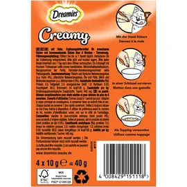 Dreamies Creamy Snack mit Huhn 44 x 10 g