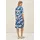 Cecil Sommerkleid Blau grafisch XXL