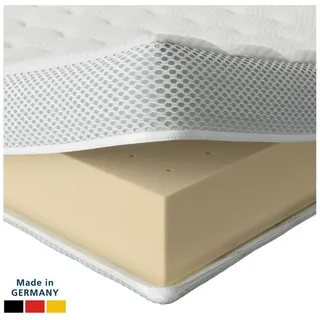 AM Qualitätsmatratzen Premium Latex Topper RG65 Made in Germany mit Naturlatex 90x210cm