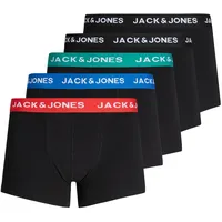 JACK & JONES Trunks blue/electric blue lemonade M 5er Pack