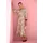 Madeleine Maxirock Damen Paisley Braun 48