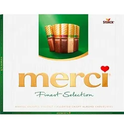 merci® Finest Selection MANDEL KNUSPER VIELFALT Pralinen 250,0 g