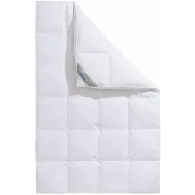 Balette Daunenbettdecke + Kopfkissen "Lena", weiß, B/L: 135cm x 200cm Anzahl Teile 1, B/L: 40cm x 80cm Anzahl Teile 1, Bezug: Baumwolle Füllung:, extrawarm, Bettdecken Bezug: 100% Baumwolle. Kopfkissen Bezug: 100% Baumwolle. Bettdecken Füllung: 100% Federn.
