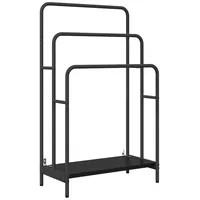 VidaXL Garderobenständer vidaXL Schwarz Eiche