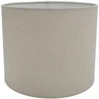 Dasmöbelwerk Lampenschirm, Beige, Rund, 33x25.5x33 cm, Lampen & Leuchten,
