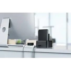 ORICO for 2.5" / ́/3.5 HDD / SSD, 5Gbps, USB-A to USB-B with cloning function Black