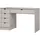 beautysofa | Schminktisch MALTA Beige 120cm mit Griffe, 5 Schubladen, flexibel rechts/links montierbar – Moderner Bürotisch, funktionaler Arbeit... - Beige