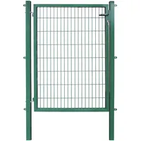 Arvotec Zauneinzeltür ARVOTEC "ESSENTIAL", grün, B:120cm H:160cm, Metall, Tore, Breite: 100 - 120 cm, Höhe: 80 - 200 cm, zum Einbetonieren