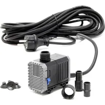 Wiltec SunSun CHJ-500-10 ECO Teichpumpe 500 l/h / 7 W, energiesparende Filterpumpe, Bachlaufpumpe für Koiteiche, Umwälzpumpe, Gartenteichpumpe