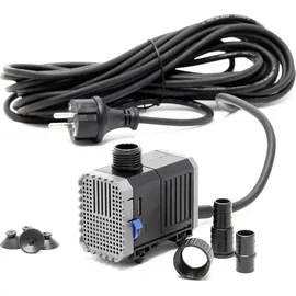 Wiltec SunSun CHJ-500-10 ECO Teichpumpe 500 l/h / 7 W, energiesparende Filterpumpe, Bachlaufpumpe für Koiteiche, Umwälzpumpe, Gartenteichpumpe