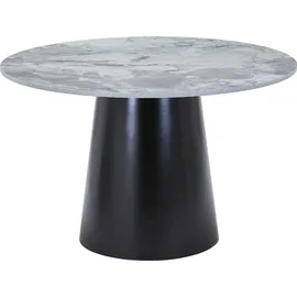VCM Brito Esstisch Ø120cm Marmor Dekor.