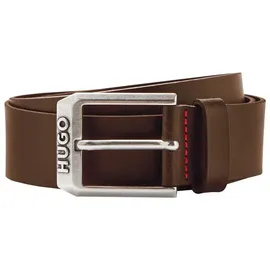 Hugo Gürtel Gelio Leder 85 Braun