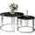 lookway LORI Schwarz/ Silber Glas 70 x 48 cm