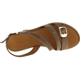 TAMARIS Blockabsatz-Sandalette Damen Braun 37