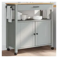 VidaXL Küchenwagen MONZA 84x40x90 cm Massivholz Kiefer