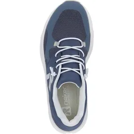 Rieker Sneaker Low Damen Blau/Weiß 39