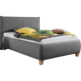 MAINTAL Polsterbett 120 x 200 cm Grau