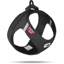 Curli Clasp Vest Hundegeschirr Schwarz XL
