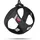 Curli Clasp Vest Hundegeschirr Schwarz XL
