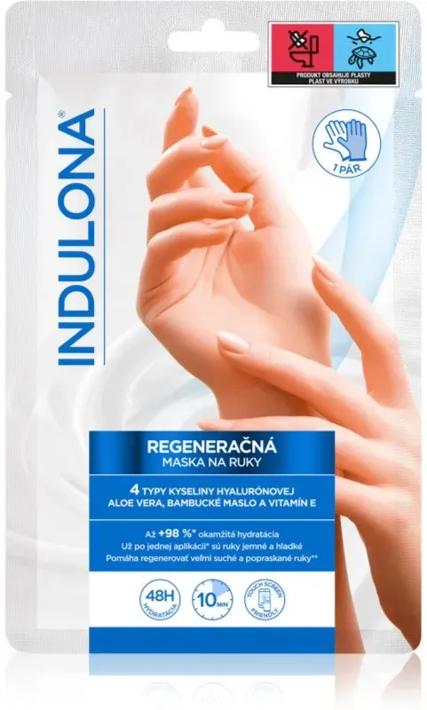 Indulona Original regenerierende Maske für die Hände in Handschuhform 1 Paar