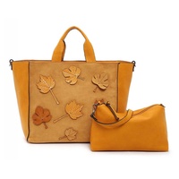 TAMARIS Shopper Maxine 32550 Damen Handtaschen Floral mustard 451 - Einheitsgröße