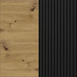 Feldmann-Wohnen Hängeschrank Avellino 60 x 32,5 x 72 cm Schwarz