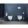 Duravit D-Code Wand-WC mit WC-Sitz Weiß Hochglanz