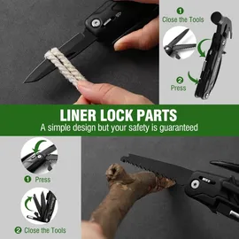 luxuskollektion Maarten 14 in 1 Multitool Camping