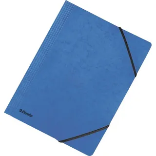 Esselte Eckspanner A4, Primärkarton, blau
