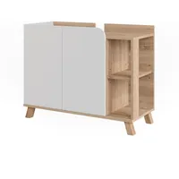 Vicco Waschbeckenunterschrank Karen 80 x 65 cm mit 2