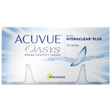 Acuvue OASYS 2-Wochen-Kontaktlinsen für Tag und Nacht mit 0,75 dpt und BC 8.8 – UV Schutz, Austrocknungsschutz und extrem Komfortables Tragegefühl – 12 Linsen