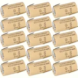 XCell 15x XCell Sub-C Hochleistungsakku mit Z- Lötfahne - 1,2V 1500 mAh Ni-CD