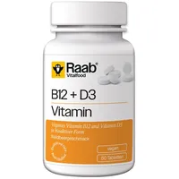Raab Vitalfood Vitamin B12 + D3 Lutschtabletten 60 St.