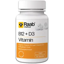Raab Vitalfood Vitamin B12 + D3 Lutschtabletten 60 St.