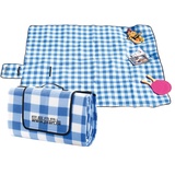 Pearl Picknickdecke: Fleece-Picknick-Decke mit wasserabweisender Unterseite, 200 x 175 cm